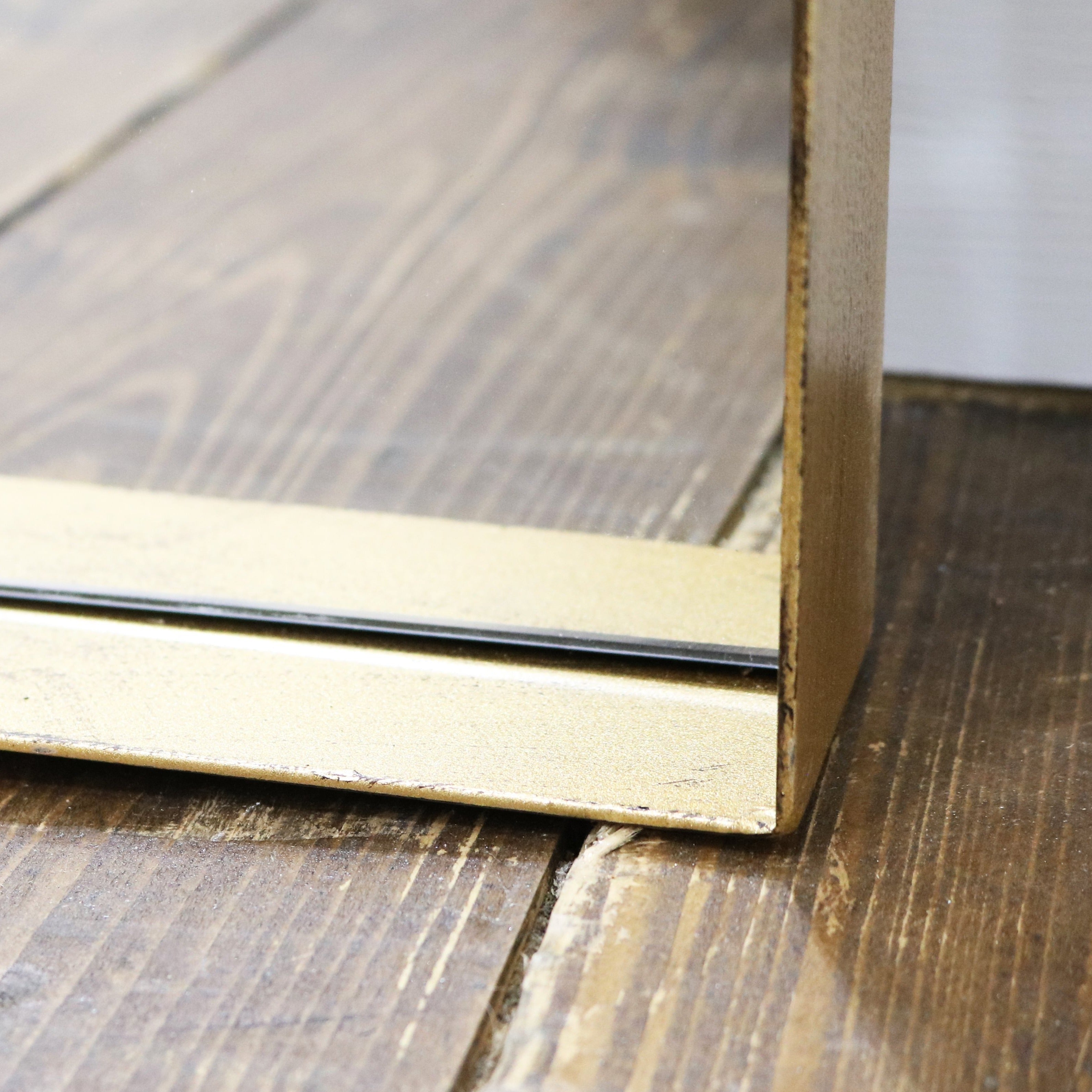 Full Length Arched Gold Large Metal Mirror 170cm x 80cm