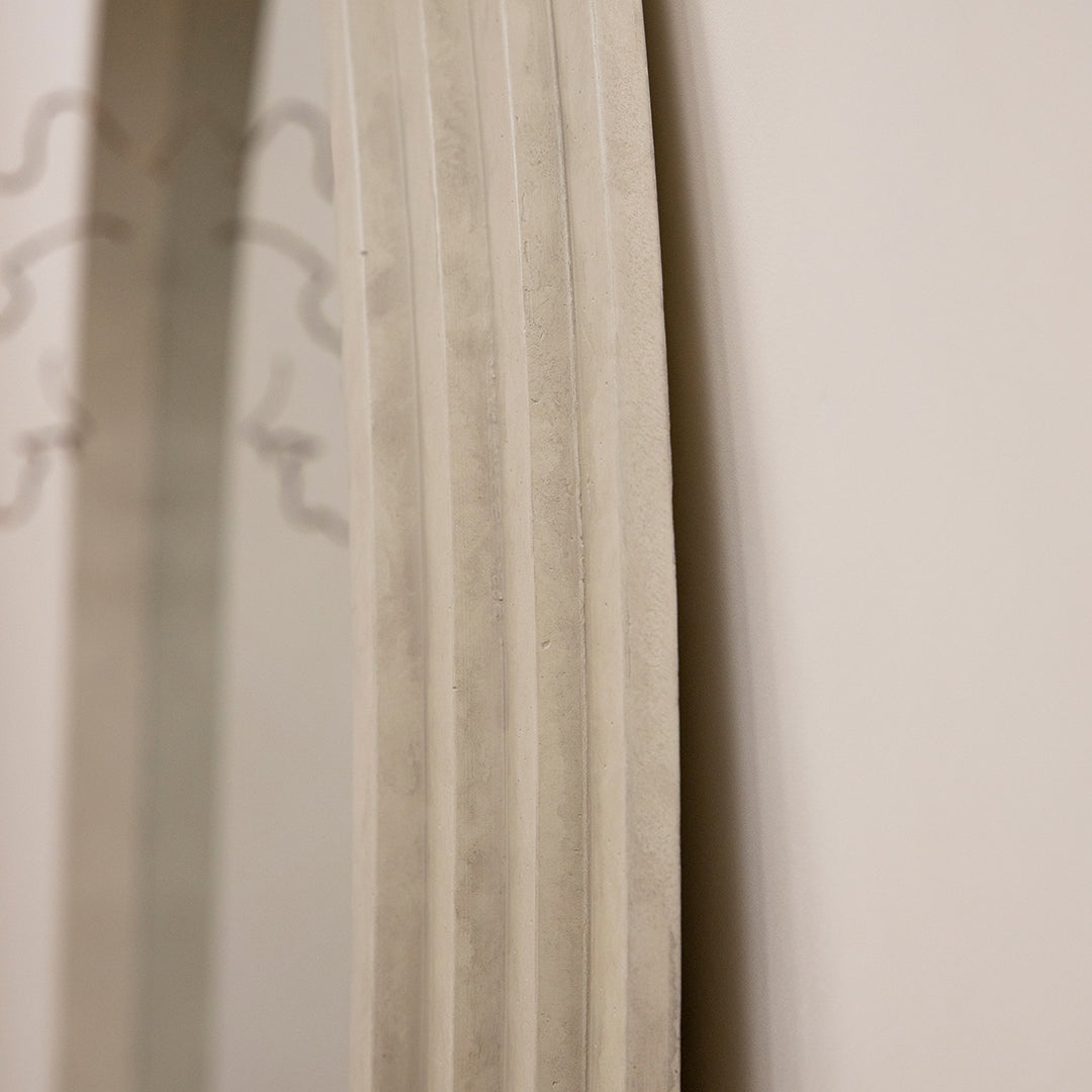 Full Length Arched Concrete Mirror 180cm x 110cm
