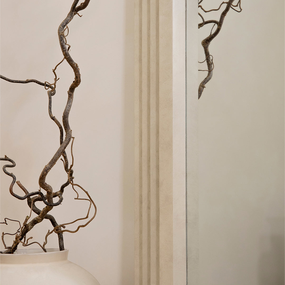 Full Length Arched Concrete Mirror 180cm x 110cm