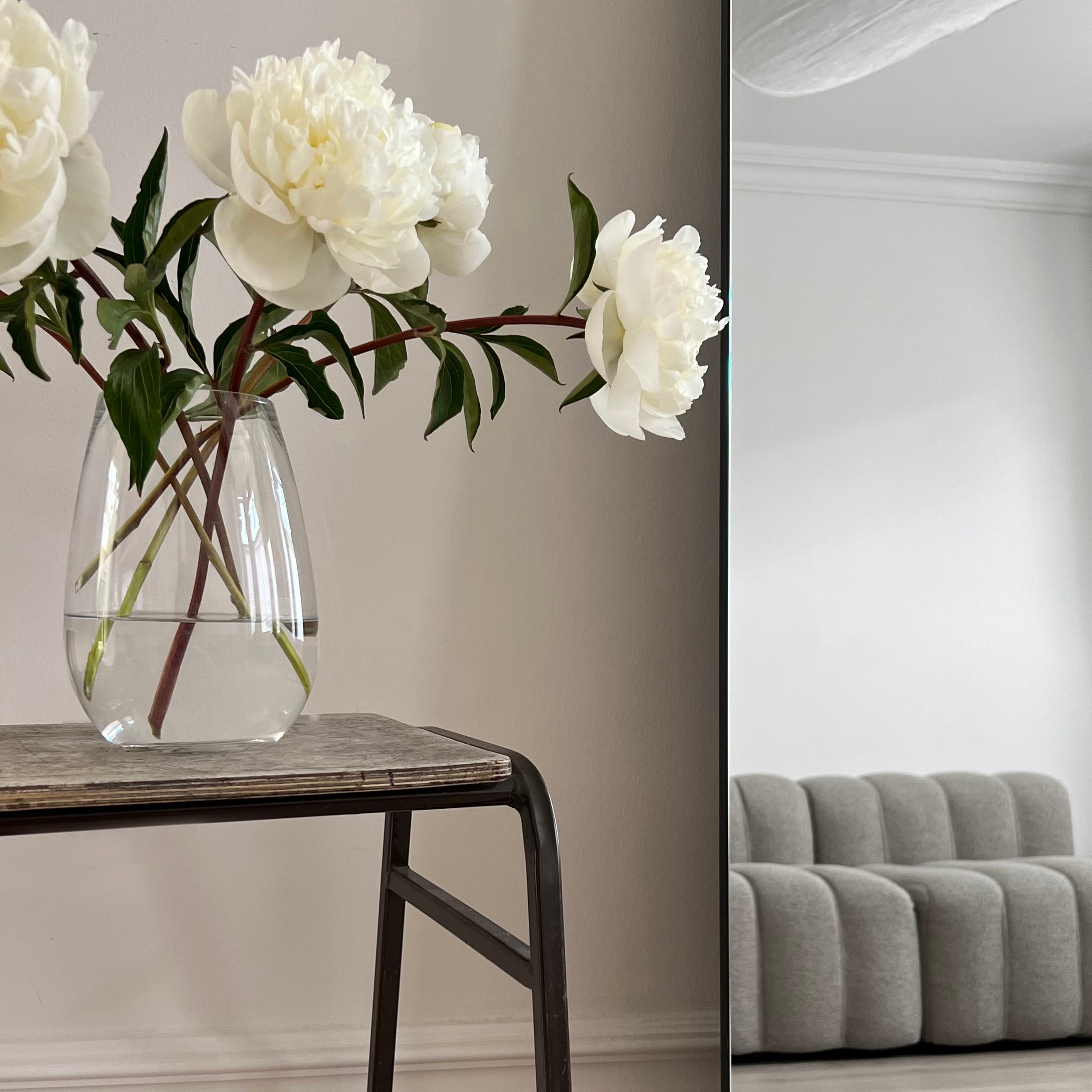 Extra Large Frameless Arched Full Length Mirror 179cm x 110cm