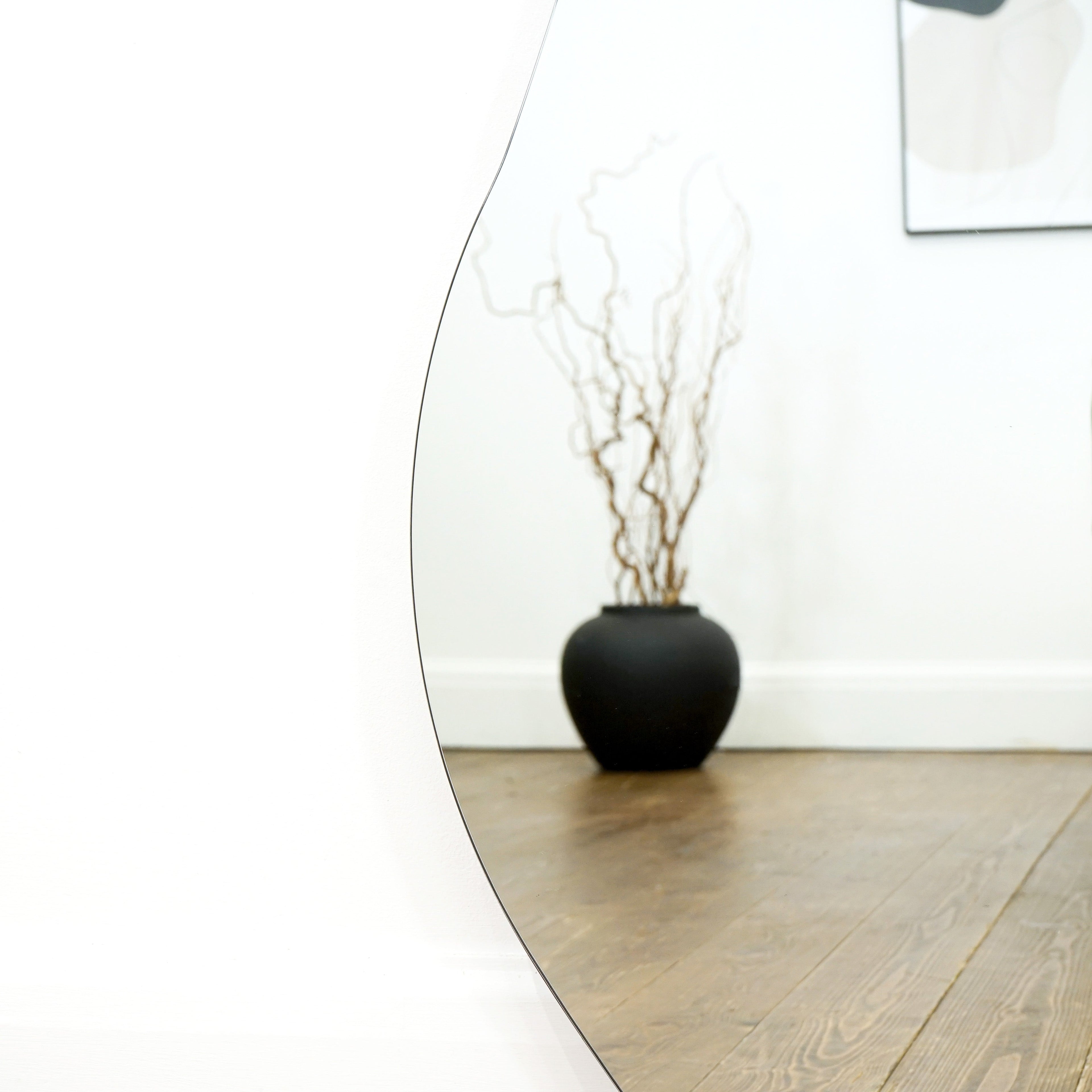 Large Frameless Full Length Pond Mirror 170cm x 80cm