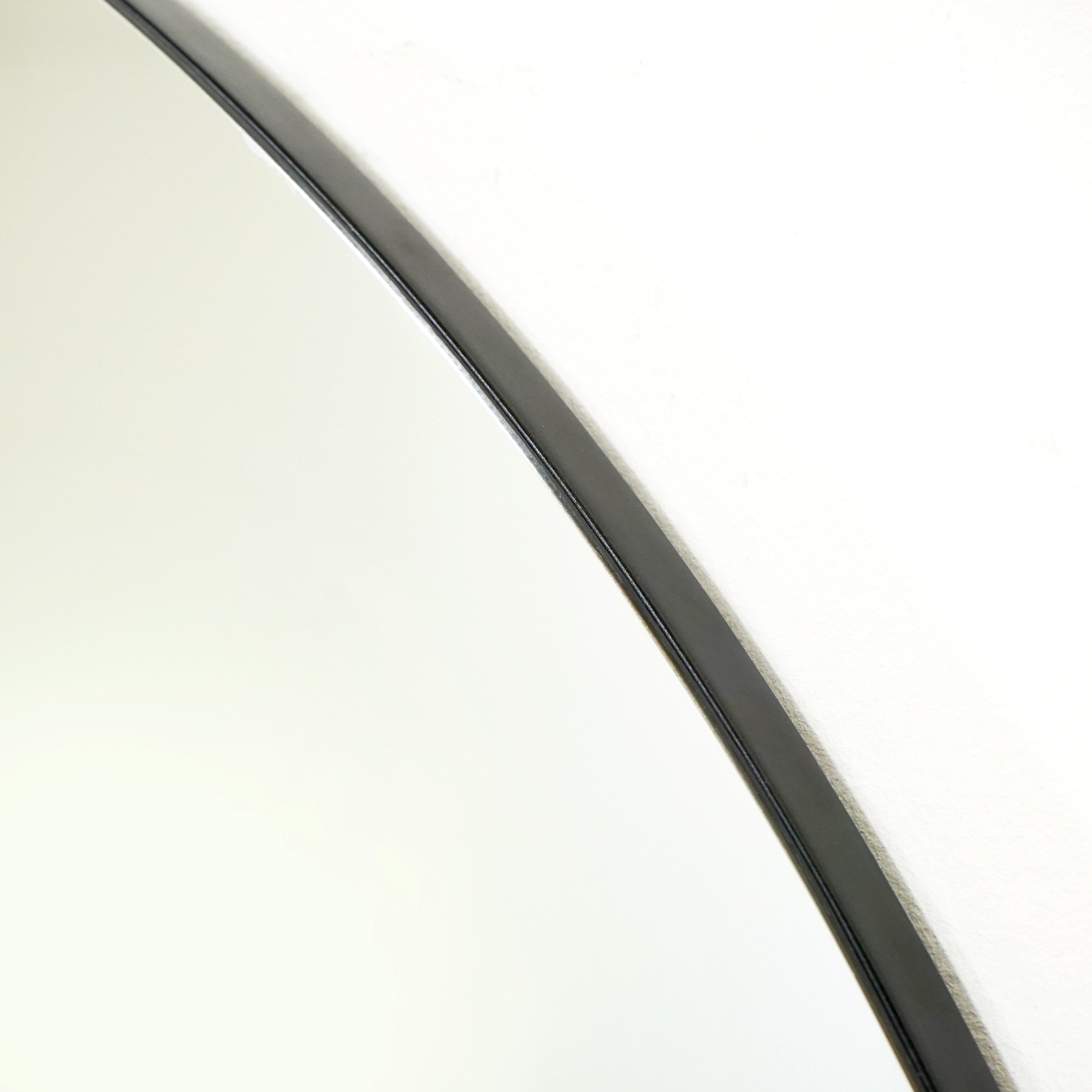 Extra Large Frameless Arched Full Length Mirror 179cm x 110cm