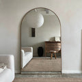 Liberty - Gold Full Length Arched Metal Mirror 180cm x 110cm