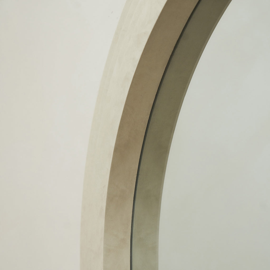 Full Length Arched Concrete Mirror 180cm x 80cm