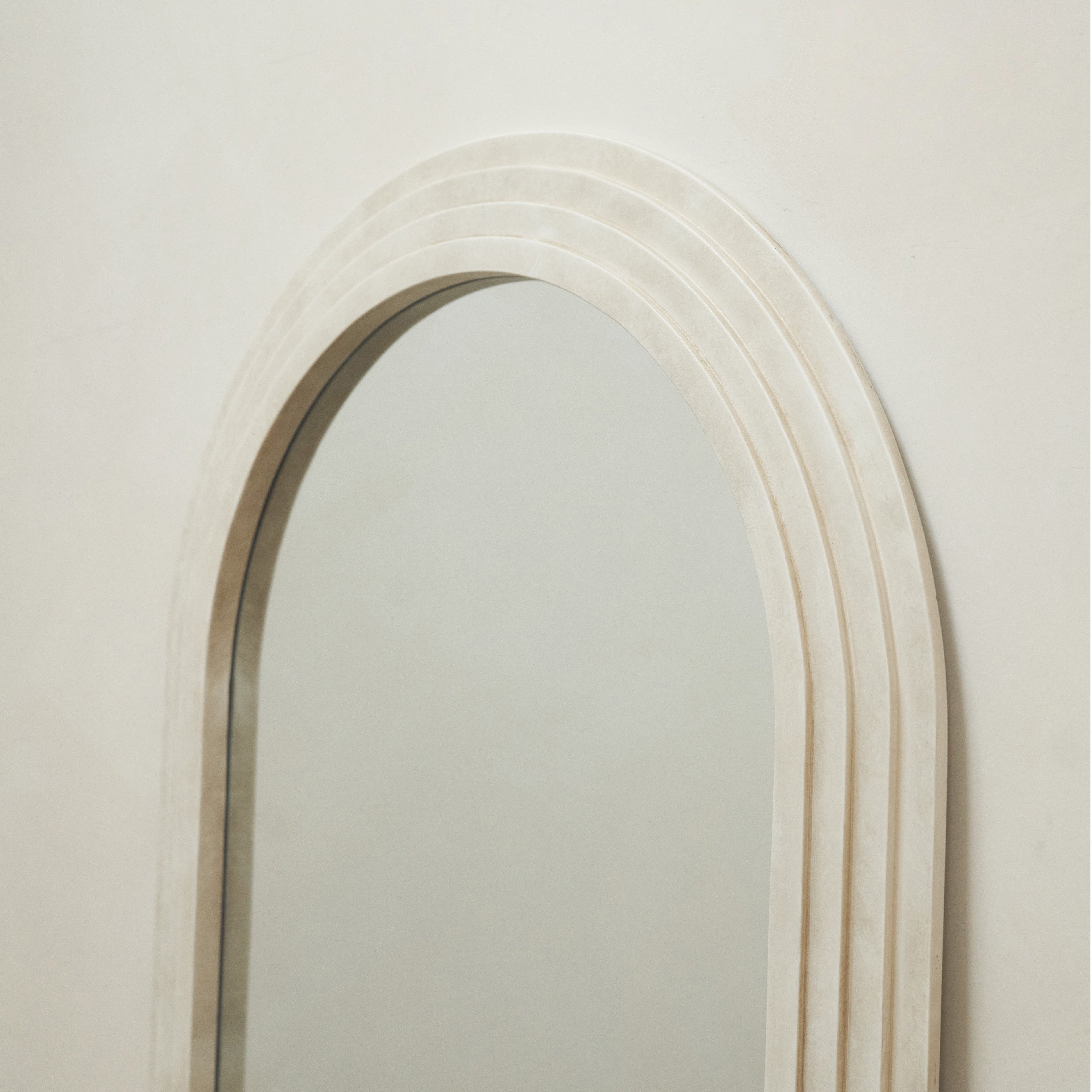 Full Length Arched Concrete Mirror 180cm x 80cm